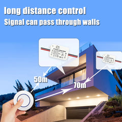 AC 90-250V 433Mhz RF Wireless Smart Light Switch 10A Interrupteur And Push Button Switch Transmitter for Led Door Home Appliance