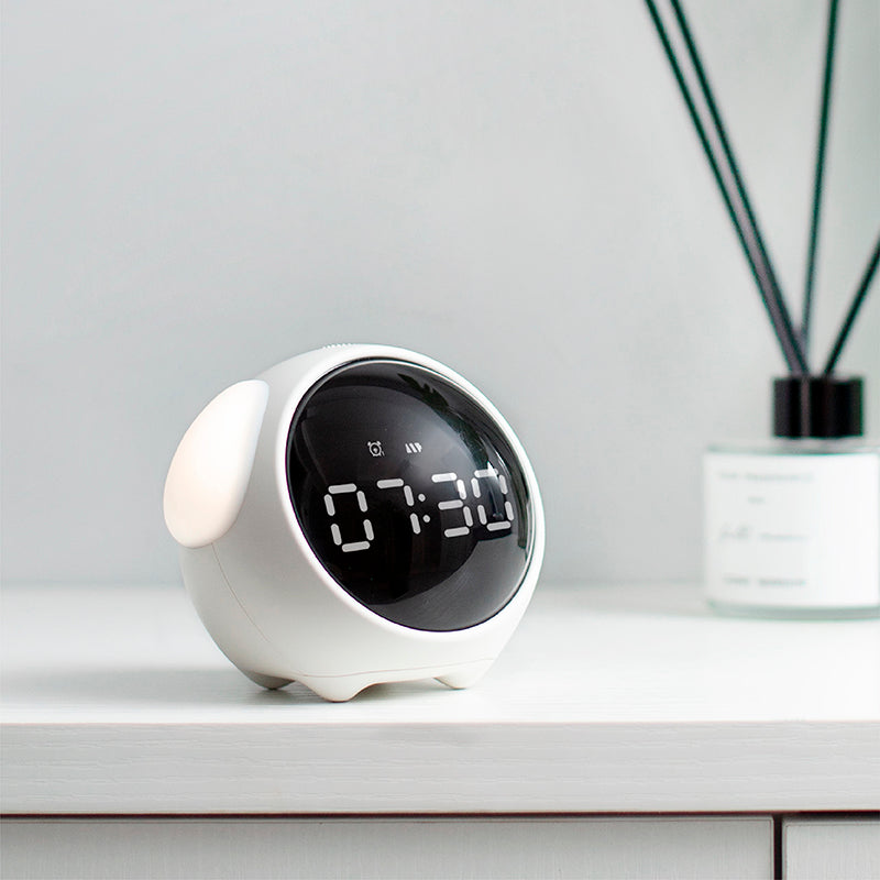 Cute expression alarm clock, fun desk birthday gift, suitable for boyfriends and girlfriends