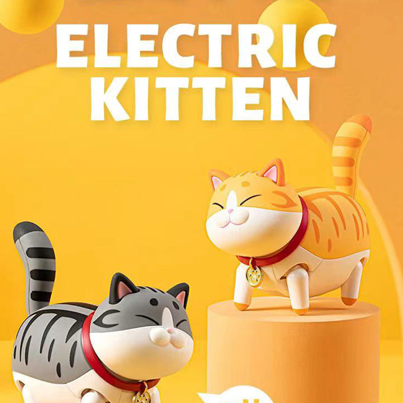 Walking kitten blind box, cute and practical desktop ornament birthday gift, suitable for male and female friends