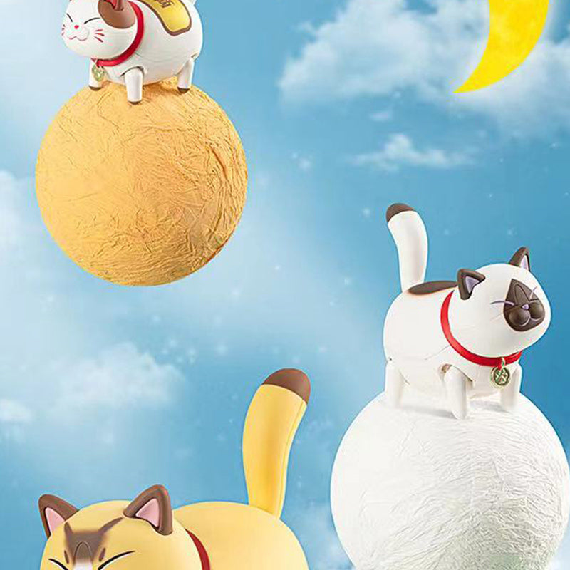 Walking kitten blind box, cute and practical desktop ornament birthday gift, suitable for male and female friends