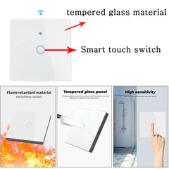 Interruptor inteligente sem fio Wifi Mini 220 V 10 A relé e controle remoto 433 MHz botão liga/desliga painel de parede funciona com Alexa Google Home