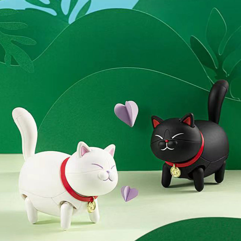 Walking kitten blind box, cute and practical desktop ornament birthday gift, suitable for male and female friends