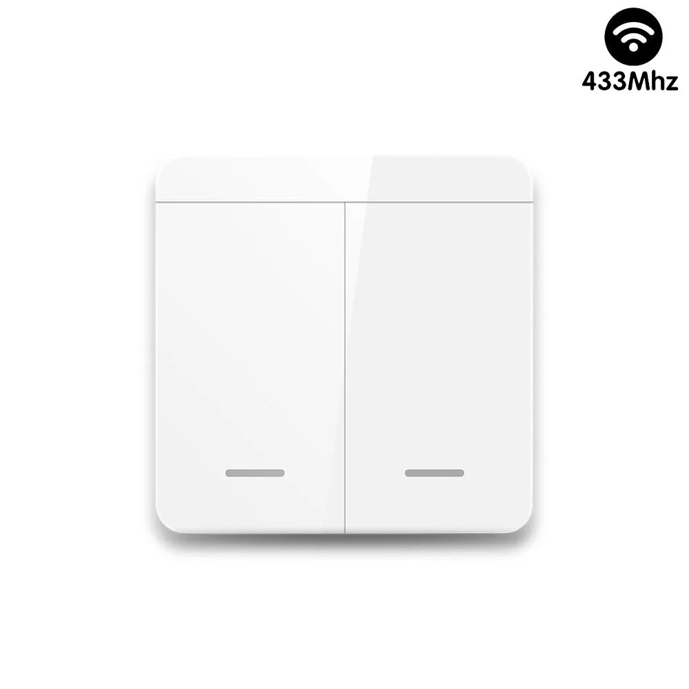 433 Mhz Wireless 16A Mini Smart Light wall Switch Supports 2 Way Control 220v Mini Relay Moudle Timing Control Home Lamp Led Fan