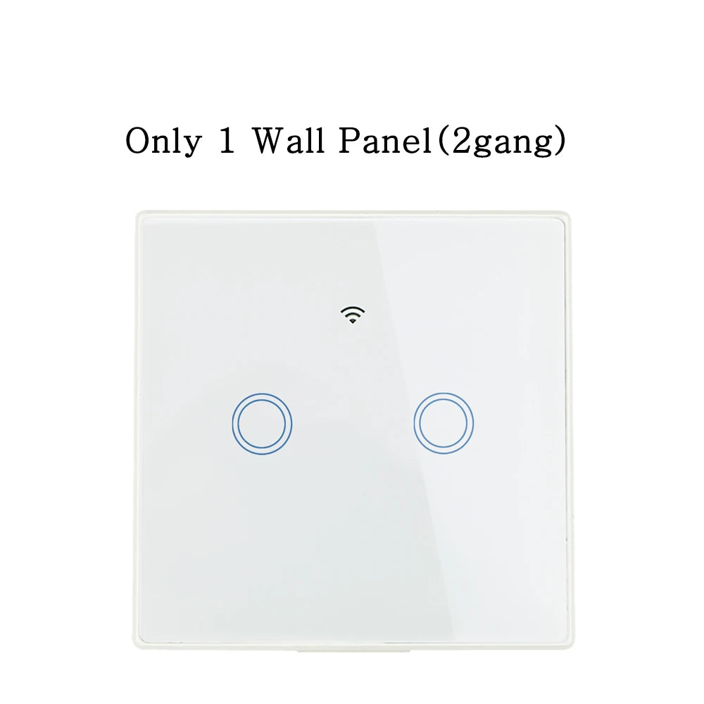 Wifi Mini Wireless Smart Switch 220V 10A Relay And 433Mhz Remote Control On Off Button Wall Panel Work With Alexa Google Home