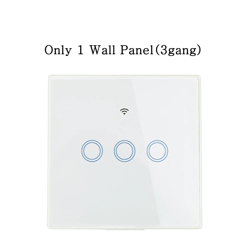 Wifi Mini Wireless Smart Switch 220V 10A Relay And 433Mhz Remote Control On Off Button Wall Panel Work With Alexa Google Home