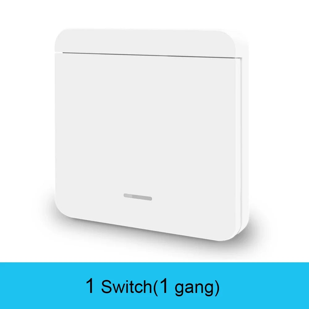 433Mhz Wireless Wall-panel Switches Electrical Control for Ceiling Lamp Ledlight Fan,Rf Remote Control Relay Receiver AC 85-265V