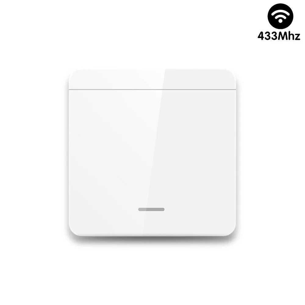 433 Mhz Wireless 16A Mini Smart Light Wall Switch Suporta Controle de 2 Vias 220v Mini Relé Moudle Controle de Tempo Lâmpada Doméstica Led Ventilador