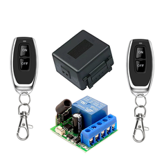 DC 12V RF433 1CH Relay Receiver Module Wireless Control Switch Transmitter 433Mhz Remote Controls