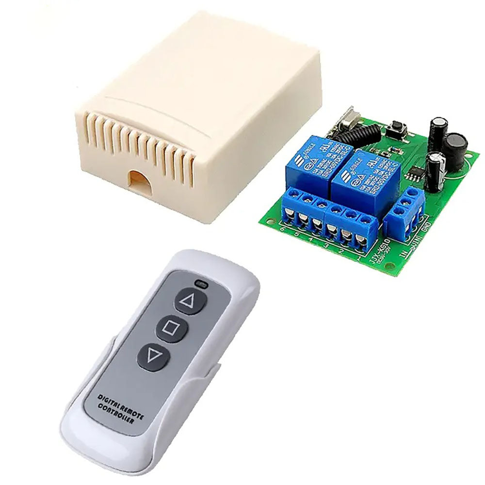 24V wireless remote control switch for motor forward and reverse controller automatic doors /roller shutter garage door