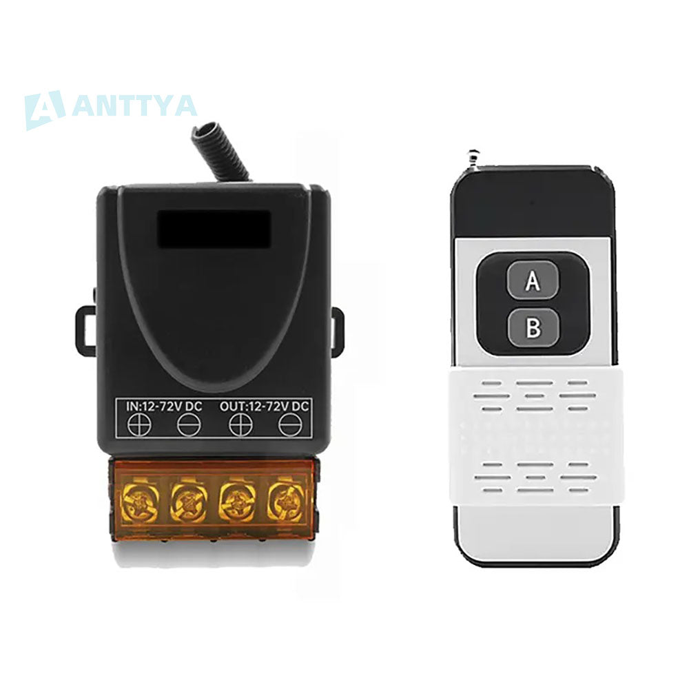 433 Mhz Remote Control Switch DC 12V 24V 30A High Power remote control relay 1000 Meters rf remote control