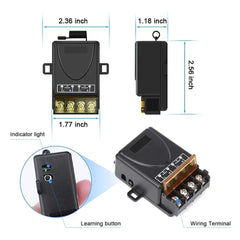 3000 Meter Long Range Controller Switch 220v Water Pump Wireless Remote Control for on and off