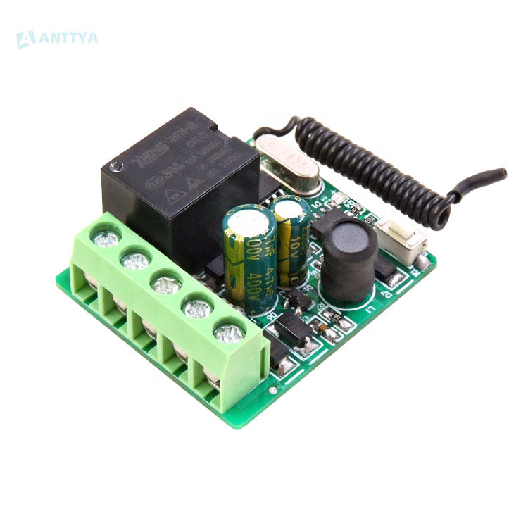 AC85-250V 1 channel RF Remote Control Switch 433 mhz Universal Wireless Remote Control Relay Receiver Module