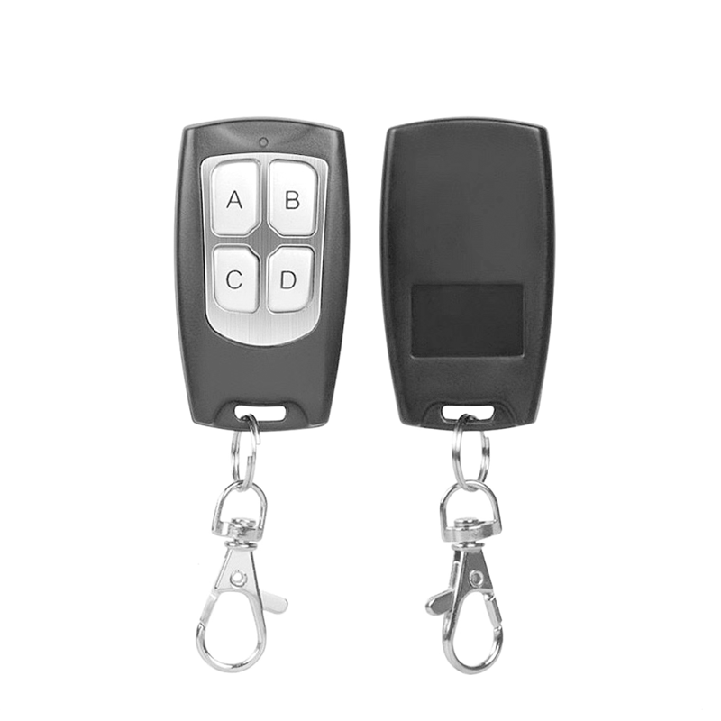 433Mhz 4 channel wireless learning code 24V remote control switch and controller kit for door gate