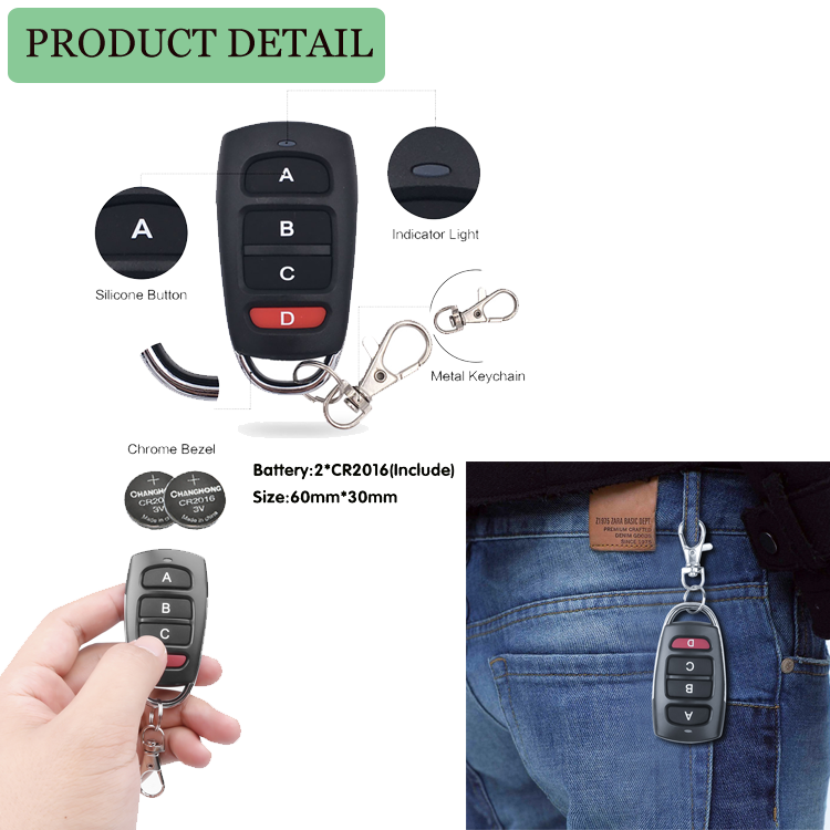 220V 30A relay Wireless RF Remote Control Switch Wireless Remote Control Switch Receiver Transmitter 315/433 Remote Control